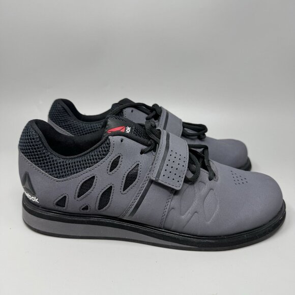 Reebok Lifter PR 22mm Men\'s Cross Trainer Gray Weightlifting Shoes 9.5 BD2631 main image 9
